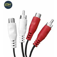 EDM - ult.unidades kabel 2 cinch-stecker-2 cinch-buchse 1,5 m von EDM