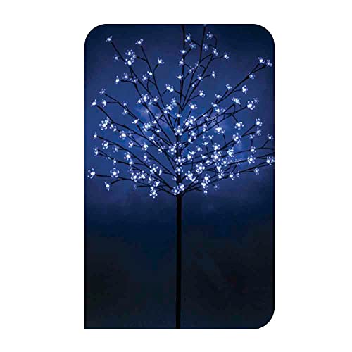 EDP Sakura 3D-Innenbaum, 200 LEDs, blau, 150 cm (71882) von EDM