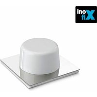 Inofix - selbstklebender türstopper 2 stück WEIß - 2023-2- 000 von INOFIX