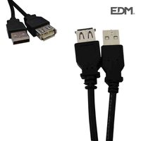 Usb 2.0 Stecker - Buchse Kabel 5m von EDM