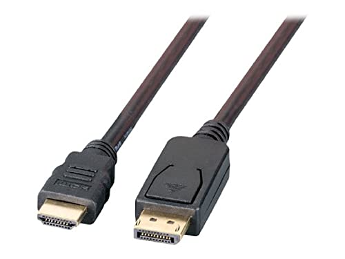 EFB DisplayPort auf HDMI Kabel FullHD 3m, schwarz von EFB-Elektronik