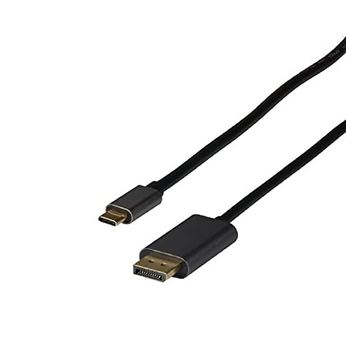 EFB Elektronik EBUSBC-DP12K.2 Videokabel-Adapter 2 m USB Typ-C DisplayPort Schwarz von EFB-Elektronik