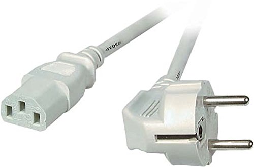 EFB-Elektronik EK501.2,5 2,5 m Koppler C13 Koppler C13 grau Kabel Elektrische – Cables elektrischen (2,5 m, Koppler C13, Koppler C13, 250, 10, grau) von EFB-Elektronik