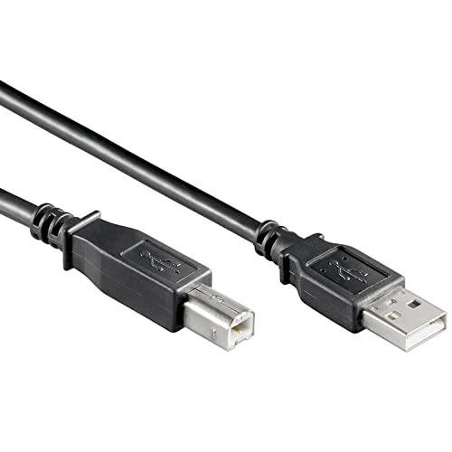 EFB-Elektronik USB2.0 Anschlusskabel A-B, St.-St., 0,5m, schwarz, Classic von EFB-Elektronik