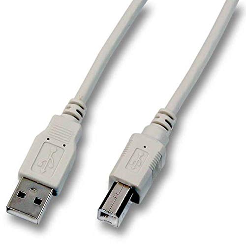 EFB Elektronik USB2.0 Anschlusskabel A-B, St.-St., 5,0m, grau, Classic von EFB-Elektronik