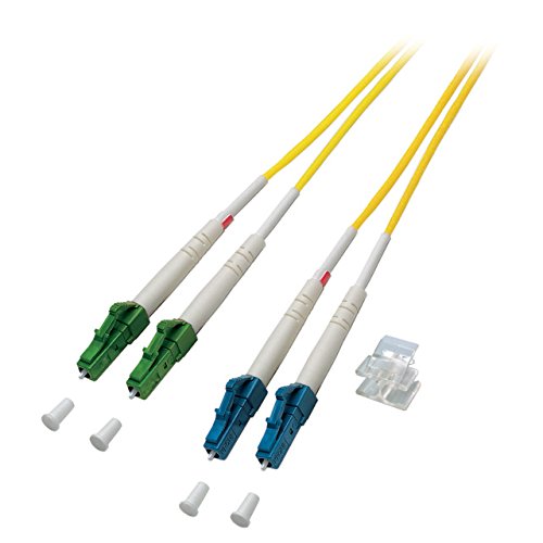 EFB-Elektronik o0384.5 5 m LC/APC LC gelb LWL-Kabel – Glasfaserkabel von (LC/APC, LC, 9 µm, 125 Mikrometer, gelb, männlich/männlich) von EFB-Elektronik