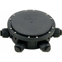 Außenverkabelungsbox connector box 4 Eingänge schwarz Verteiler & Sicherungen - Eglo von EGLO