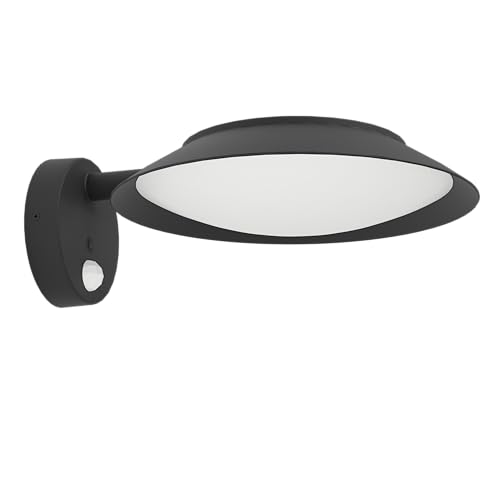 EGLO LED Wandlampe außen Cerrisi, Outdoor Solarlampe mit Bewegungsmelder, Außenlampe solar aus schwarzem Kunststoff, Außenbeleuchtung IP44 EGLO LED Wandlampe außen Cerrisi, Outdoor Solarlampe mit Bewegungsmelder, Außenlampe solar aus schwarzem Kunststoff, Außenbeleuchtung IP44 von EGLO
