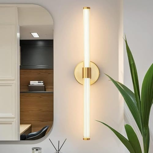 EIDEARAY Wandleuchte Innen 12W Wandlampe LED Spiegelleuchte Linear Wandbeleuchtung 4000K Warmweiß Modern Badlampe für Wohnzimmer Schlafzimmer Badezimmer Treppenhaus Flur… von EIDEARAY
