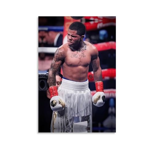 EKoKim Gervonta Davis Poster, dekoratives Gemälde, Leinwand-Wandposter und Kunstdruck, modernes Familienschlafzimmer-Dekor-Poster, 40 x 60 cm von EKoKim