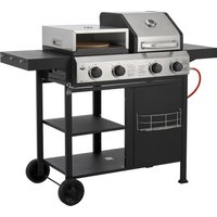 El Fuego Gasgrill "Kombigrill 3-in-1 Boston", inkl. Pizzastein und Planchaplatte als Zubehör El Fuego Gasgrill "Kombigrill 3-in-1 Boston", inkl. Pizzastein und Planchaplatte als Zubehör von EL FUEGO