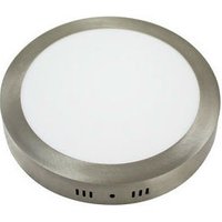 Runde LED-Deckenleuchte Nickel 18w Oberfläche 81.640/r/ni/day von ELECTRO DH