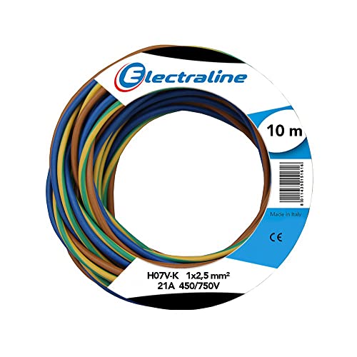 Kabel N07V-K, 1x2.5 mm, 10 mt von Electraline