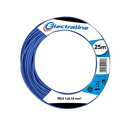Kabel für elektronische FR/2-1x014mm. - 25 mt - Himmlisch von Electraline