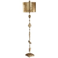 Schirm Stehlampe Gold 170 cm Wohnzimmer GENEVOTE Schirm Stehlampe Gold 170 cm Wohnzimmer GENEVOTE von ELSTEAD