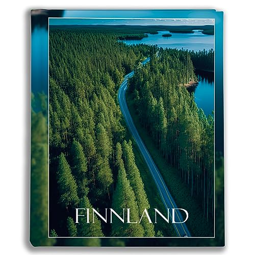 Urlaubsfotoalbum 10x15: Finnland, Fototasche für Fotos, Taschen-Fotohalter für lose Blätter, Urlaub Finnland, Handgemachte Fotoalbum von EMPOL