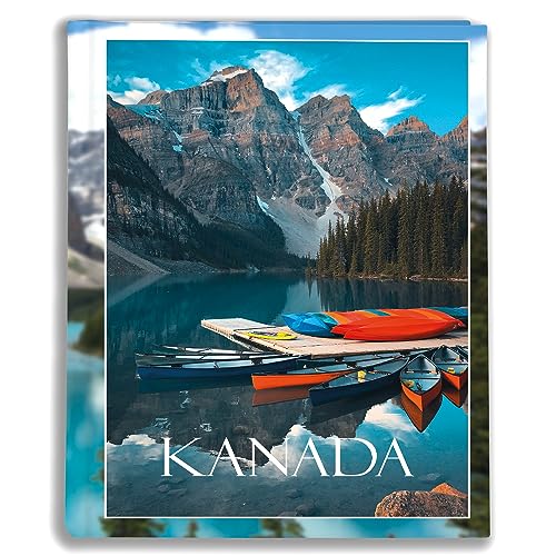 Urlaubsfotoalbum 10x15: Kanada, Fototasche für Fotos, Taschen-Fotohalter für lose Blätter, Urlaub Kanada, Handgemachte Fotoalbum von EMPOL