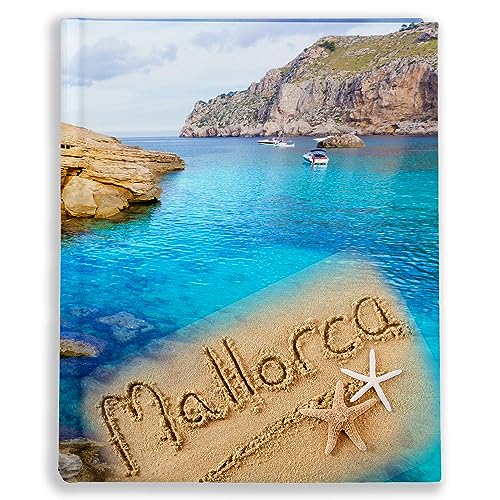 Urlaubsfotoalbum 10x15: Mallorca, Fototasche für Fotos, Taschen-Fotohalter für lose Blätter, Urlaub Mallorca, Handgemachte Fotoalbum von EMPOL