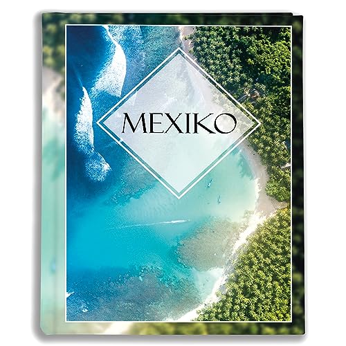 Urlaubsfotoalbum 10x15: Mexiko, Fototasche für Fotos, Taschen-Fotohalter für lose Blätter, Urlaub Mexiko, Handgemachte Fotoalbum von EMPOL