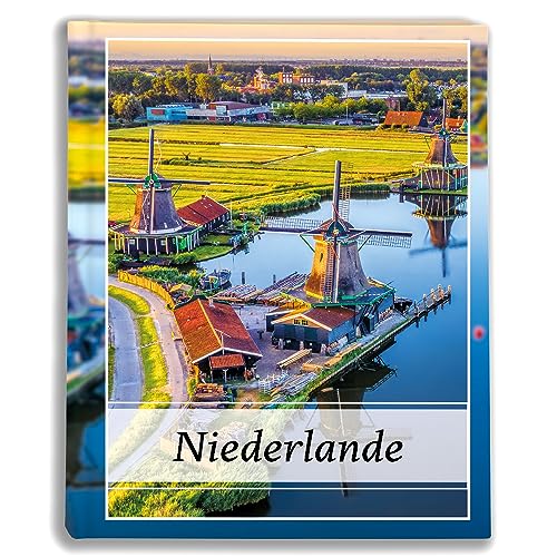 Urlaubsfotoalbum 10x15: Niederlande, Fototasche für Fotos, Taschen-Fotohalter für lose Blätter, Urlaub Niederlande, Handgemachte Fotoalbum von EMPOL