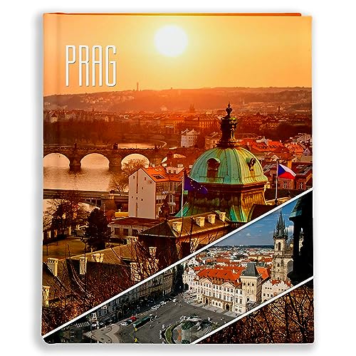 Urlaubsfotoalbum 10x15: Prag, Fototasche für Fotos, Taschen-Fotohalter für lose Blätter, Urlaub Prag, Handgemachte Fotoalbum von EMPOL