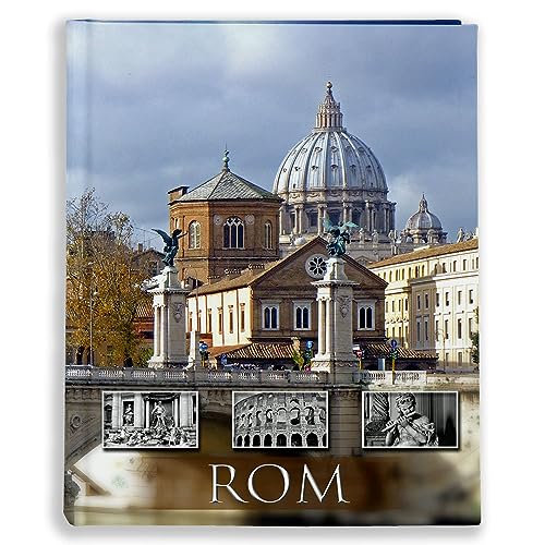 Urlaubsfotoalbum 10x15: Rom, Fototasche für Fotos, Taschen-Fotohalter für lose Blätter, Urlaub Rom, Handgemachte Fotoalbum von EMPOL