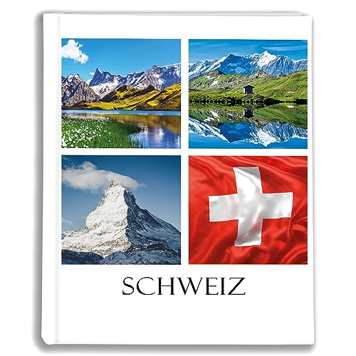 Urlaubsfotoalbum 10x15: Schweiz, Fototasche für Fotos, Taschen-Fotohalter für lose Blätter, Urlaub Schweiz, Handgemachte Fotoalbum von EMPOL