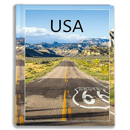 Urlaubsfotoalbum 10x15: USA, Fototasche für Fotos, Taschen-Fotohalter für lose Blätter, Urlaub USA, Handgemachte Fotoalbum von EMPOL