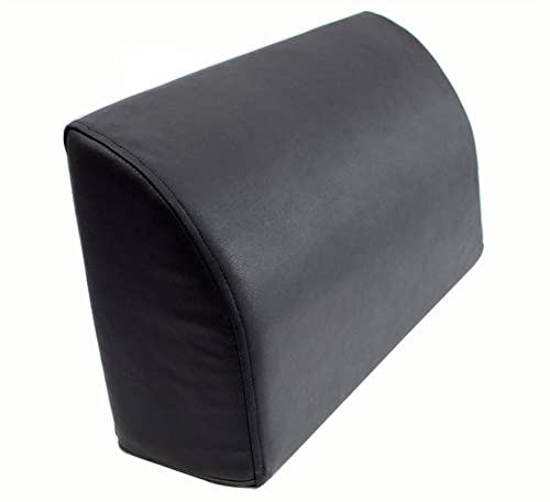EN AyuL Sofakissen Rückenlehne Lesekissen für Bett Sofa, wasserdichtes PU-Luxus-Rückenlehnenkissen, abnehmbares Sofakissen, Rückenstütze (50 x 48 x 15 cm, schwarz) von EN AyuL