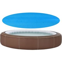 Poolabdeckung 457 cm Rund Blau en.casa von [EN.CASA]