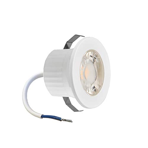 3w Mini LED Einbauleuchte Einbaustrahler Einbauspot Spot Weiß 240 Lumen Schutzart IP54 Warmweiß von ENERGMiX