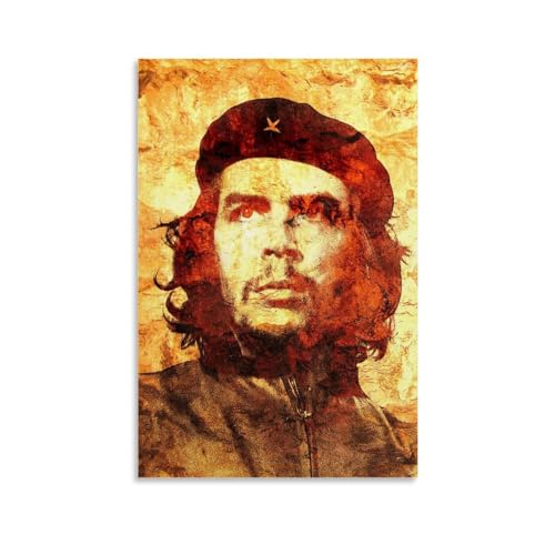 ENILSA Che Guevara Figurative Art Poster Dekorative Malerei Leinwand Wandkunst Wohnzimmer Poster Schlafzimmer Malerei,Wandkunst Bilddruck Moderne Familienzimmer Dekor 12x18inch(30x45cm) von ENILSA