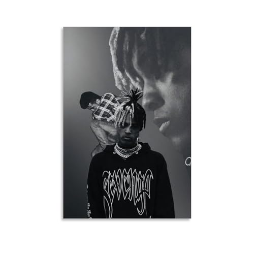 ENILSA Musician Xxxtentacion Poster Dekorative Malerei Leinwand Wandkunst Wohnzimmer Poster Schlafzimmer Malerei,Wandkunst Bilddruck Moderne Familienzimmer Dekor 08x12inch(20x30cm) von ENILSA