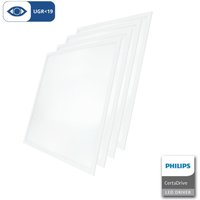 4er Pack LED Panel, 62x62 cm, UGR von ENOVALITE