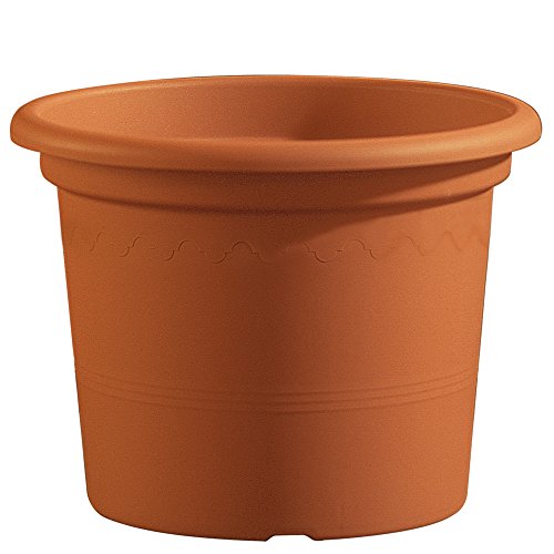 Euro3Plast 1976.01 Kübel Geo Durchmesser 30 cm, terracotta von Euro3plast