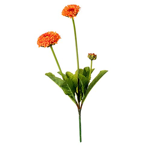 EUROCINSA Ref.66140C43 Mini-Mum mit 2 Blumen und 1 Kapsel in Orange, Box mit 12 Stück, 34 cm von EUROCINSA