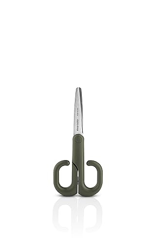 EVA SOLO | Green Tools Schere small abgerundet 16 cm | Die Funktionelle Schere ist mit scharfen Klingen und einem bequemen, abgerundeten Griff ausgestattet, der gut in der Hand liegt | Green von EVA SOLO