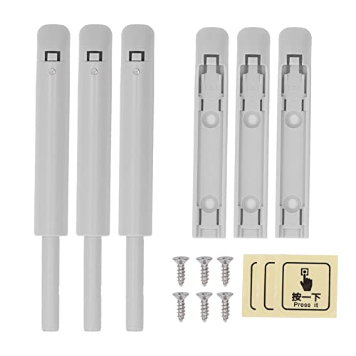 Push Latch Oxidation Tür Latch Dämpfer für Schrank Tür Schrank Grau Push Latch Oxidation Tür Latch Dämpfer für Schrank Tür Schrank Grau von EVTSCAN