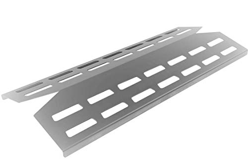 EWH Brennerabdeckung Gasgrill für Landmann Rexon 3.0 & 3.1 aus Edelstahl (35,5 x 16 x 3,5 cm) von EWH