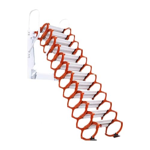 EYPKPL Dachbodenleiter Manuelle Wandmontage Dachbodentreppe Innen- und Außenbodenleiter Einfach zu installierende Dachbodentreppe Elescopic Ladder EYPKPL Dachbodenleiter Manuelle Wandmontage Dachbodentreppe Innen- und Außenbodenleiter Einfach zu installierende Dachbodentreppe Elescopic Ladder von EYPKPL