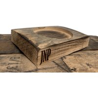 Benutzerdefinierte Gravur Reclaimed Bourbon Barrel Stave Coasters & Flights, Geätzte Shot Glencairn Whisky Biergläser, Personalisiertes Monogramm von EastcoastKrafters