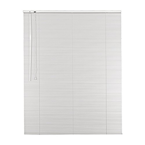 Original Easy-Shadow Aluminium Jalousie 16 mm Lamellen Breite 190 x 200 cm Höhe in Farbe weiss - Bedienseite links - Fensterjalousie Jalousette Jalousien Alu-Jalousien Alu-Jalousetten Fenster Rollo Lamellenbreite 16mm / Maßanfertigung von Easy-Shadow