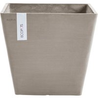 ECOPOTS Blumentopf "ROTTERDAM Taupe", BxTxH: 50x50x44 cm von Ecopots