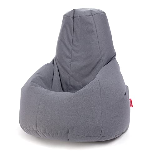 Ecopuf Active | Sitzsack XXL | Ideal für Kinder & Erwachsene, Indoor & Outdoor Use | Sitzsack Sessel Gefüllt mit Polystyrol (PS) | Bean Bag Comfortable Gaming Sessel | Sitzsäcke 90x130 cm von Ecopuf