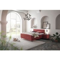 ED EXCITING DESIGN Boxspringbett "Marsala", Duo-Matratze - harte Kokosmatte, weiche Filzabdeckung von Ed Exciting Design