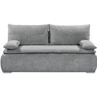 ED EXCITING DESIGN Schlafsofa "Jana", mit Bettfunktion und Bettkasten, sowie Rücken- und Armlehnkissen von Ed Exciting Design