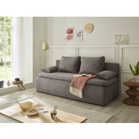 ED EXCITING DESIGN Schlafsofa "Jarek", (2 St.), frei stellbar, Bettkasten, Schlaffunktion, mit Rücken- & Armlehnkissen von Ed Exciting Design