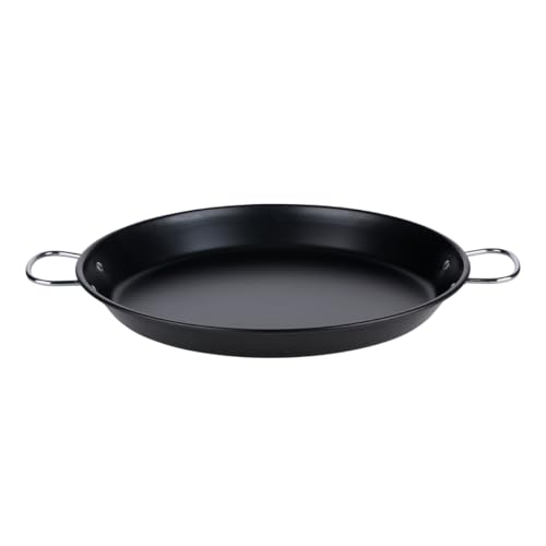 alpina Paella-Pfanne Ø39,5 cm – Für Induktion, Gas, Elektro und Keramik – Antihaftversiegelte Paella Pfanne mit Griffen für Familiengerichte alpina Paella-Pfanne Ø39,5 cm – Für Induktion, Gas, Elektro und Keramik – Antihaftversiegelte Paella Pfanne mit Griffen für Familiengerichte von alpina