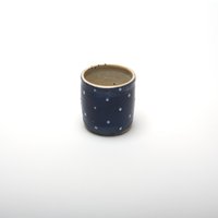 Moonglow Blau Weiße Becher, Verfügbare Keramikbecher, Blau Tassen, Handgemachte Kaffeetassen, Gefäße Im Bauernhausstil, Nachhaltig Hergestellt von EeliArtStudio