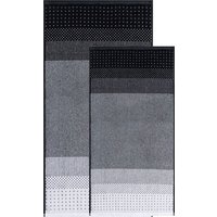 Egeria Handtuch Set "Trixi", (2 St., 1 Handtuch (50x100 cm)-1 Badetuch (70x140 cm), mit Punkten, antibakteriell beschichtet, 100% Baumwolle von Egeria